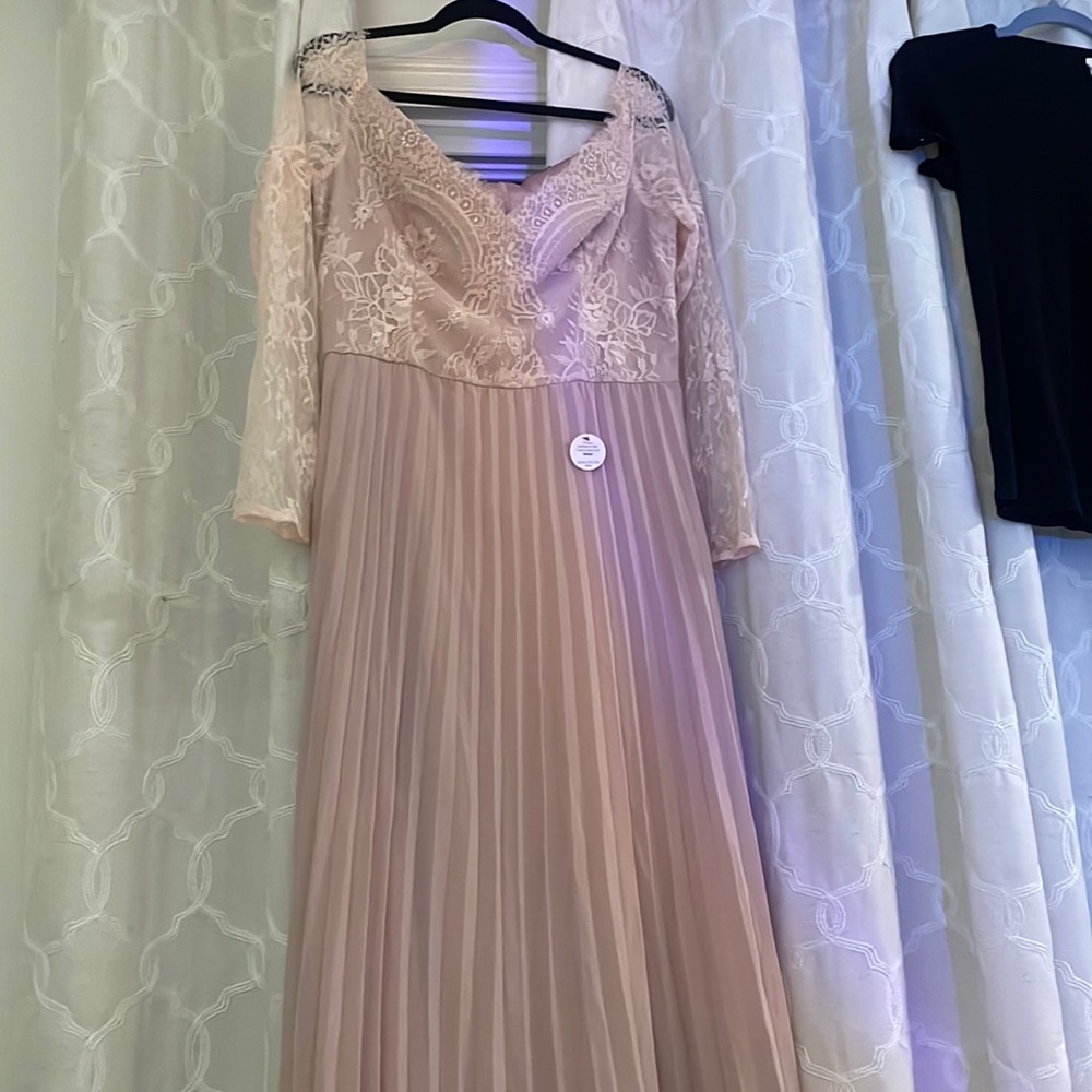 Pink off Shoulder Bridesmaid dress. brand New
